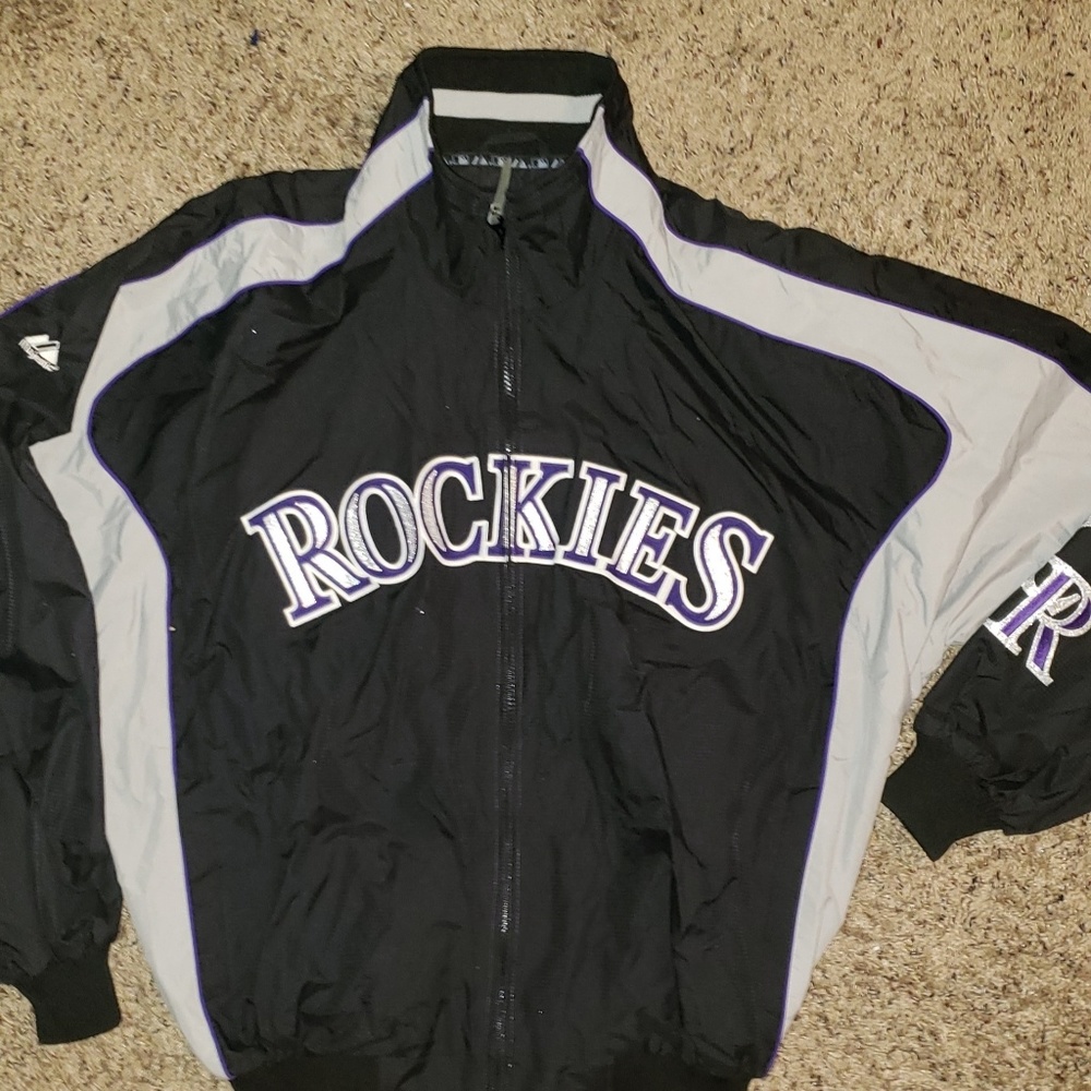 Colorado Rockies Majestic Jacket